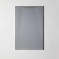 Resigres Plus Zero douchebak 180x70cm grijs mat composiet