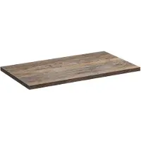 Comad Santa Fe FSC wastafel toppaneel 140cm bruin eiken