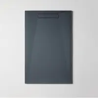 Resigres Plus Zero douchebak 180x70cm antraciet mat composiet