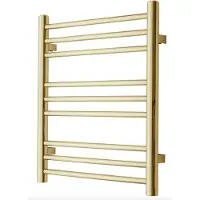 TVS Design Plus handdoekradiator goud gepolijst 135W 59x50cm