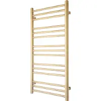 TVS Design Plus handdoekradiator goud geborsteld 230W 99x50cm
