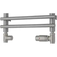 TVS Design Valves 210 aansluitset recht RVS