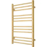 TVS Design Plus handdoekradiator goud geborsteld 189W 78,5x50cm
