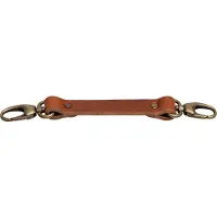The Hantler Chest strap Cognac / Brass, 22cm