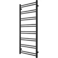 TVS Design Duo handdoekradiator zwart 250W 124x50cm