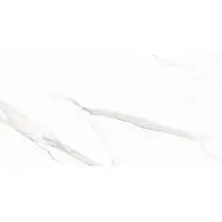 Geotiles Tegel 30 x 60 cm - Blanco - Keramiek - Rechthoekig - 6 stuks - 1,08 m2 - Marmerlook - Vloertegels - Wandtegels - Tegels - STATUARY BLANCO 30X60 NATURAL