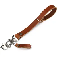 The Hantler Wrist strap quick release Cognac/Silver