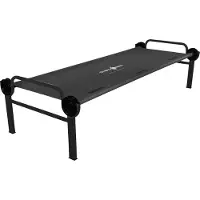 Disc-O-Bed Single L Outdoor & Camping Eenpersoonsbed zwart