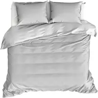 MOODIT Dekbedovertrek Basil Silver-260 x 200 / 220 cm | Extra Breed