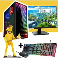 Screenon - Gaming Set - Fortnite Peely Hero - V1 (GamePC + 24 Inch Monitor + Toetsenbord + Muis)