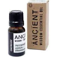 Ancient Wisdom Energie & Ontspanning Etherische Olie Mix - 10ml - Pepermunt, Wierook & Citroen