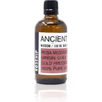 Ancient Wisdom - Haarolie - Rozenbottelolie 100 ml - haarverzorging - natuurlijke olie - glans - hydratatie - voeding - herstel