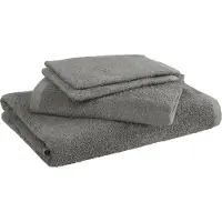 MOODIT Badtextielset Troy Grey (Set van 4)