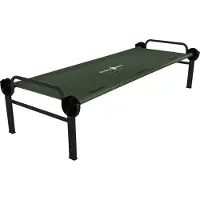 Disc-O-Bed Enkel L Outdoor & Camping Enkel Bed olijfgroen