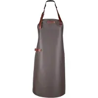 Xapron Luxe leren Schort Bovine - Taupe - Large