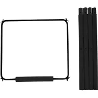 Childhome Evolu - Extra Set Lange Poten + Voetsteun - Beuken Hout - Zwart