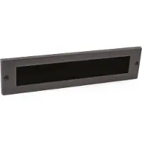 Hardbrass Mariani Tochtwering Alena PVD Grafiet 330x79MM