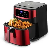Swiss Pro+ Digitale Airfryer 10l Rood