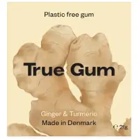 True Gum 6x Ginger & Turmeric Sugarfree 21 gr