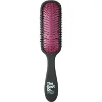 The Knot Dr. Salon Detangler Black Borstel Ebony Cabernet St Pakket - 1stuks