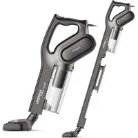 Deerma DX700s - Steelstofzuiger met Snoer - Stofzuiger Zonder Zak - 0,8L - 600W - Grijs