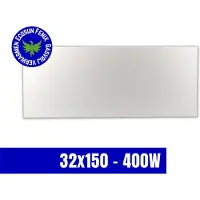 Ecosun Fenix infrarood paneel - - 400 watt - wit - korrelstructuur - 320 x 1500 mm