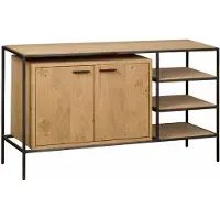 Tower Living Pineto sidetable 2 drs. + 2 shelves 128x40x72 (Naturel, 128x40x72cm)