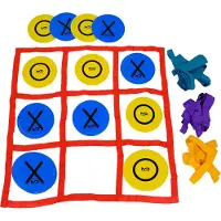 MD Sport MDsport - Drie op een rij XL - Tic tac toe - Boter kaas en eieren - 3 op een rij XL