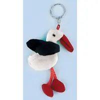 Uni Toys Elcee-Haly My Friend Knuffel Sleutelhanger Ooievaar