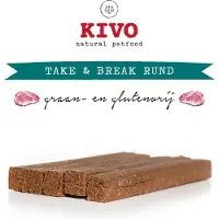 Kivo Petfood Hondensnack Take & Break Rund 16 stuks - Kauwstaaf zonder granen of gluten.