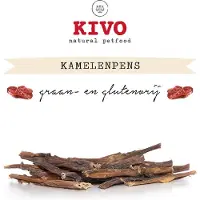 Kivo Petfood Hondensnack Kamelenpens 2 zakken x 150 gram - Graanvrij en Glutenvrij