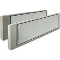 Ecosun Heatstrip 600 Watt terrasverwarming / winkelverwarming / loodsverwarming RAL 9010 Industrieel heatstrip