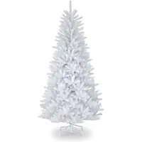 A Perfect Christmas Montreal kunstkerstboom - 120 cm - wit - Ø 63 cm - 256 tips - metalen voet
