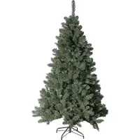 A Perfect Christmas Blackhill kunstkerstboom - 210 cm - donkergroen - Ø 114 cm - 1042 tips - metalen voet