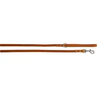 Animal Boulevard Ab30072 - Hals- En Leibanden - Hond - Ab Country Leather Leiband Cognac-12mmx130cm - Maat: 12mmx130cm - 205314
