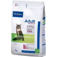 Virbac HPM Neutered/Entire Adult Zalm Kattenvoer 7 kg