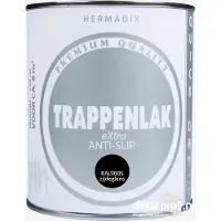 Hermadix Traplak | | 2.5 liter (Zwart, Waterbasis)