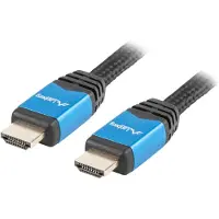 Lanberg HDMI-Kabel Lanberg Zwart 4K Ultra HD Mannelijk/Mannelijk 3 m