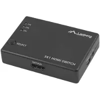 Lanberg HDMI-Schakelaar Lanberg Zwart 0,8 m