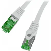 Lanberg PCF7-10CU-0500-S, 5 meter, Cat7, S/FTP (S-STP), RJ-45, RJ-45, grijs