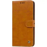 Mobigear Wallet Bookcase voor Samsung Galaxy J6 Plus - Bruin