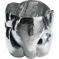 Tom Dixon Cloud vaas laag Zilver