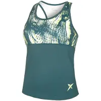 Drop Shot Famara Sleeveless T-shirt Blauw S Vrouw