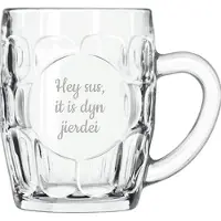 Libbey Bierpul gegraveerd - 55cl - Hey sus it is dyn jierdei