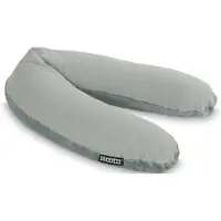 Snoozzz Zwangerschapskussen Zijslaapkussen Lichaamskussen - 185 cm - microparel vulling - luxe draagtas - wasbare hoes - Teddy Stone