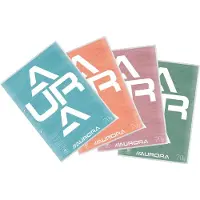 Aurora Splendid Notitieboek A4 Geruit 4 x 8 mm Gelijmd Papier Kleurenassortiment Geperforeerd 200 Pagina's