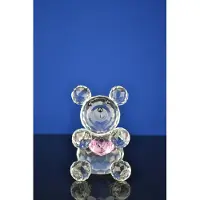 Nee Luxe Kristallen Beertje met Roze Hart – Schattig en Elegant Design