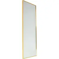 Fragix Wandspiegel Fragix | Fragix metaal goudkleurig 120x40x3 cm wandspiegels | NADUVI