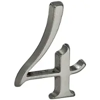Artitec Mi Satori Huisnummer Roman 50mm-4 mat nikkel PVD