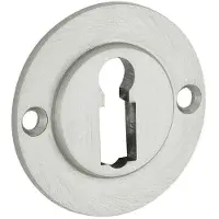 Artitec Set van twee sleutelplaatjes Chemin de Fer 40mm BB mat nikkel ongelakt